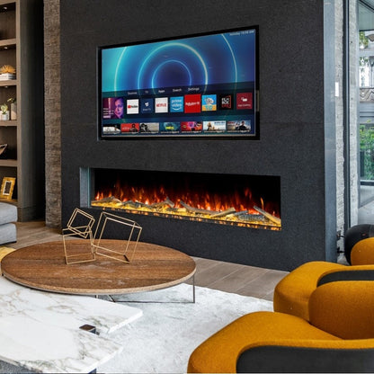 Ellere EL180R built in electric fire - detail