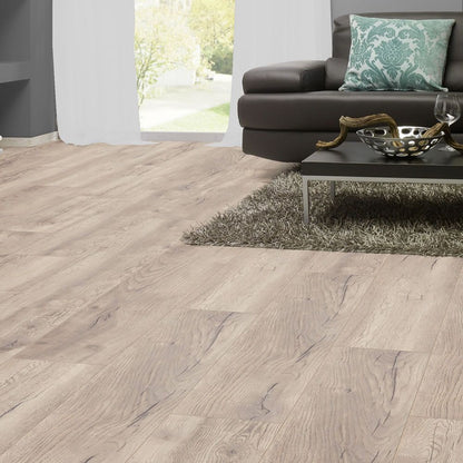 12mm Robusto 4V AC5 Pettersson Oak Beige laminate flooring - main image