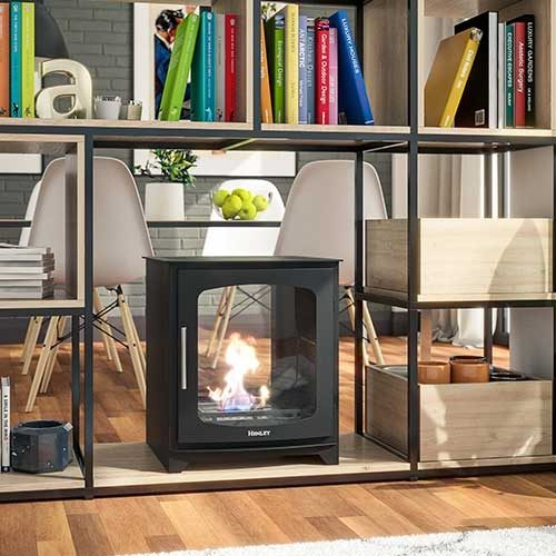 Henley Hazelwood Double Sided Bio Ethanol Stove