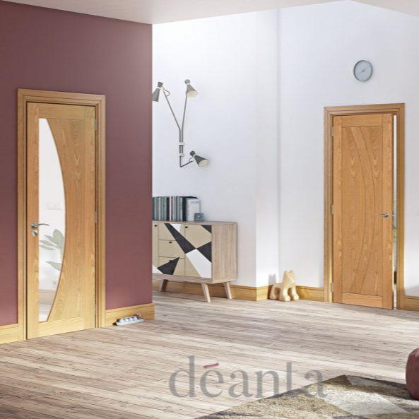 Oak Internal Door HP35 CT Deanta Door