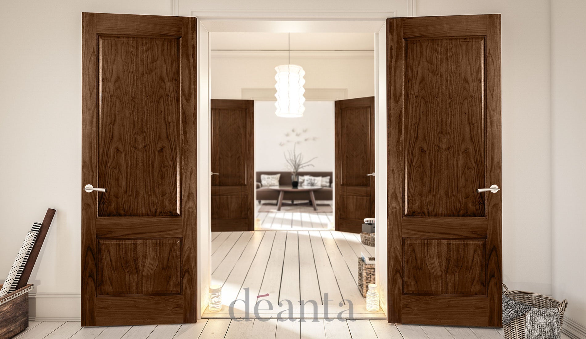 NM3 Walnut Internal Door