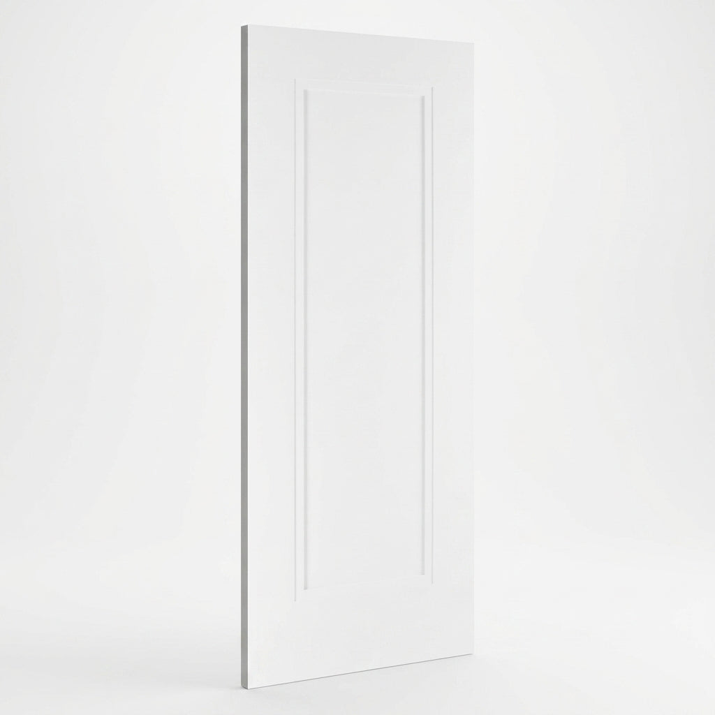 Stepped Moulding White Primed Internal Wooden Door WC21