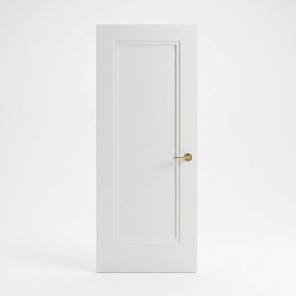 Stepped Moulding White Primed Internal Wooden Door WC21