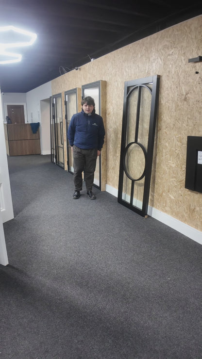 WC48GC Premium Primed Black Mayfair Door