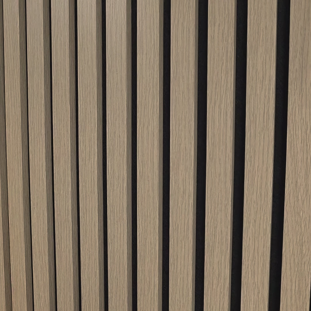 Washed Oak Acoustic Wall Panelling