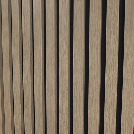 Washed Oak Acoustic Wall Panelling