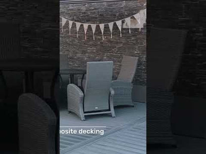 Composite decking Suir Stone Grey