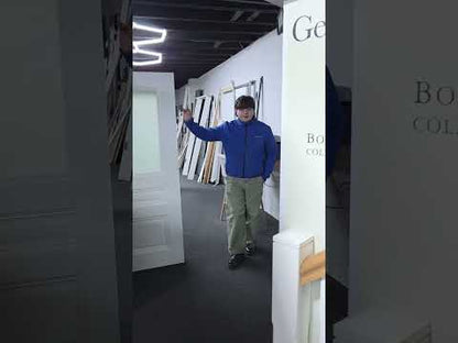 Black 3 Panel Victorian Style Premium Primed Internal Door WC39