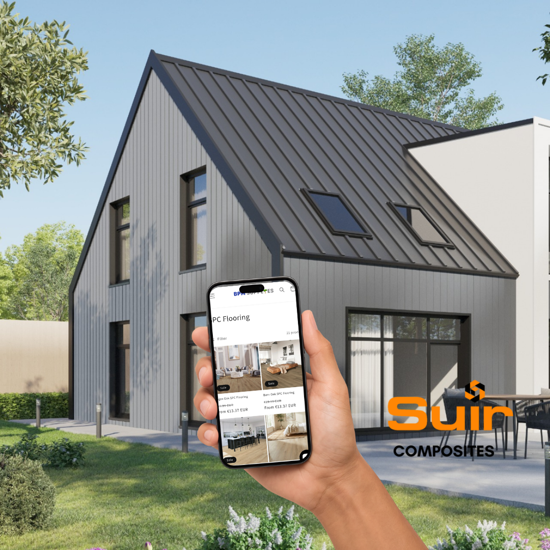 Suir composite shiplap cladding samples