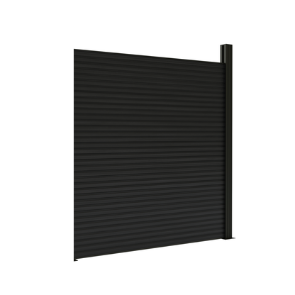 Composite Fencing Collection Black