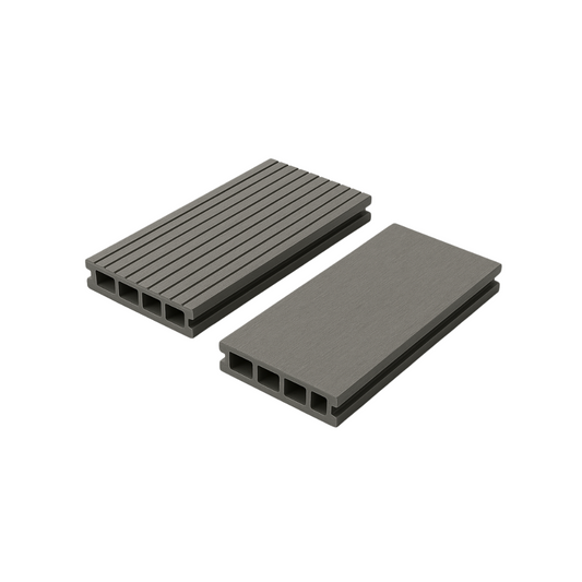 Composite decking stone grey - main image