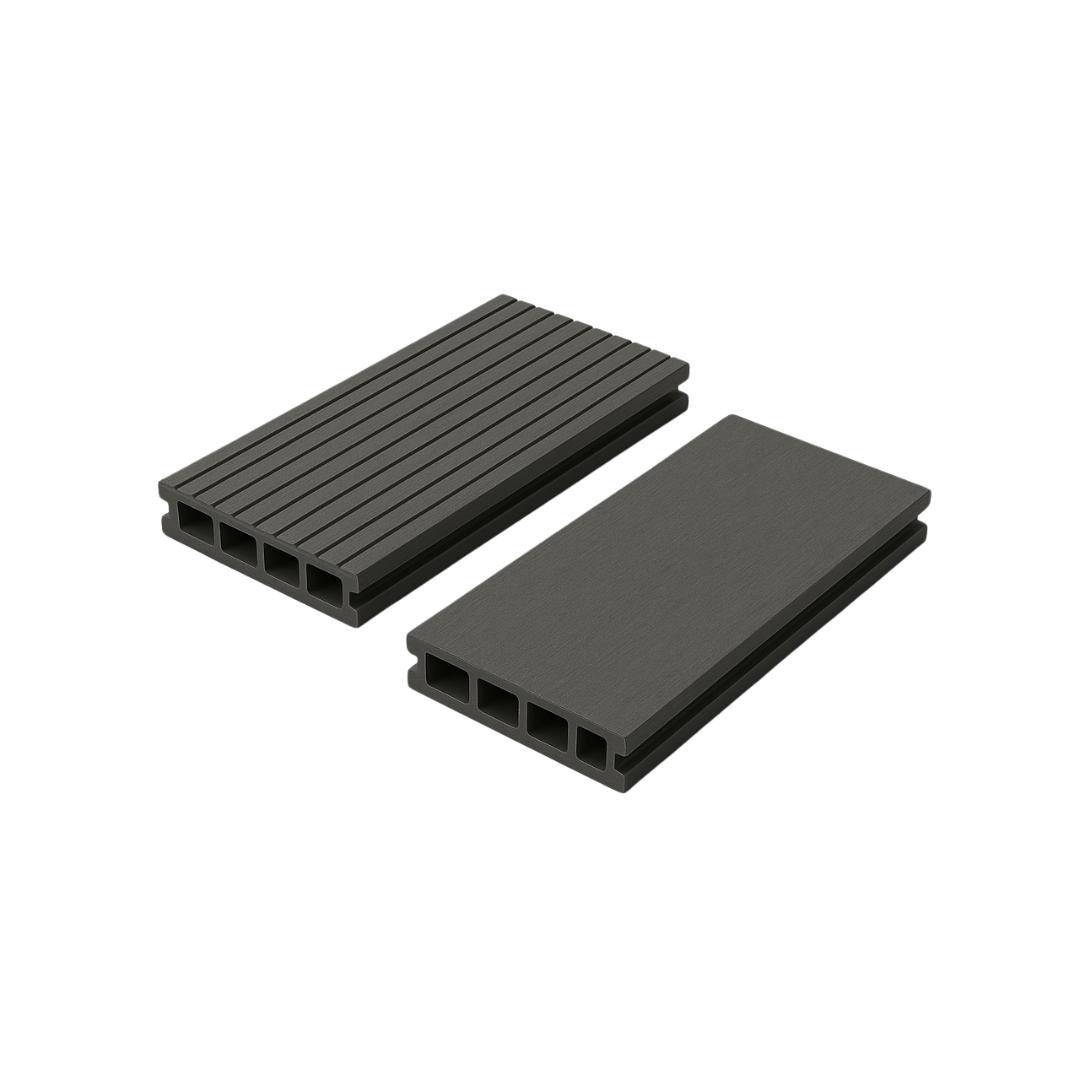 Composite decking charcoal dark grey - main image