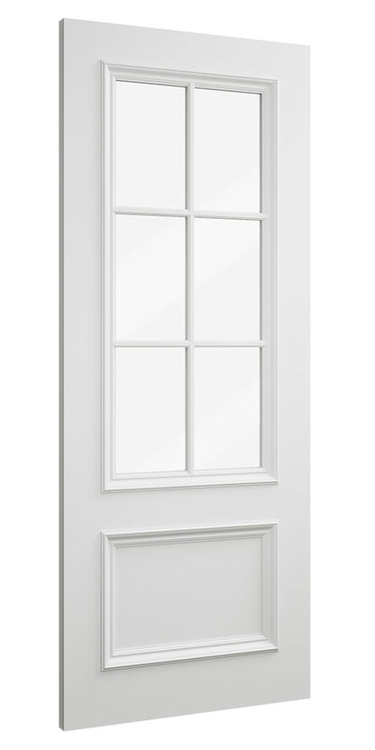 Deanta WR2GC6L White Internal Door 2 Panel