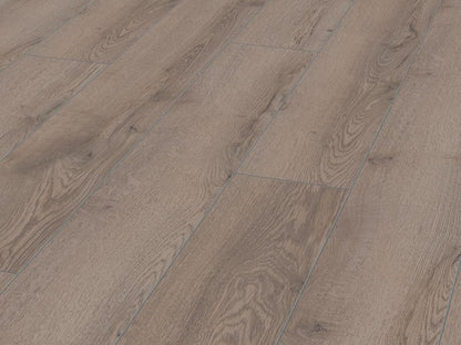 MAMMUT LONG PLANK MOUNTAIN OAK GREY LAMINATE FLOORING AC5