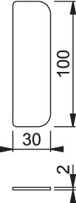 INTUMESCENT HINGE PADS