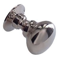 Ballivor Door Knob Polished Chrome