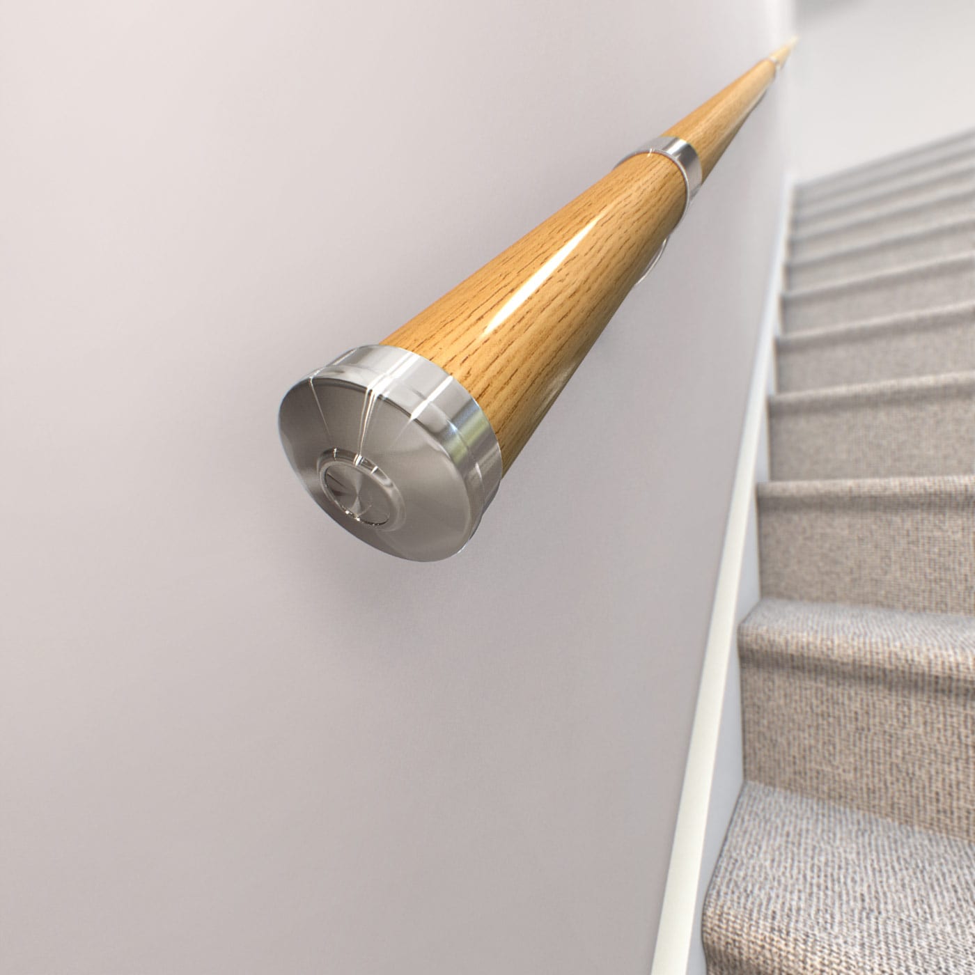 Stairs Handrails For Wall Wall Mounted Stair Handrail Kit – BPM SUPPLIES
