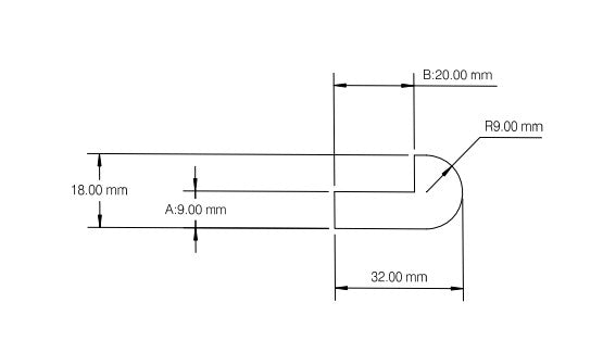 Hockey Stick Door Moulding