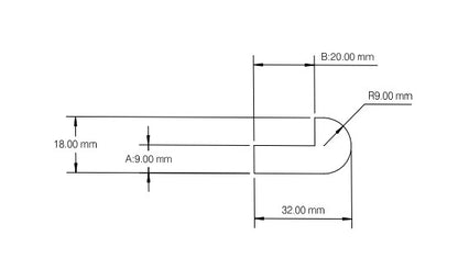 Hockey Stick Door Moulding