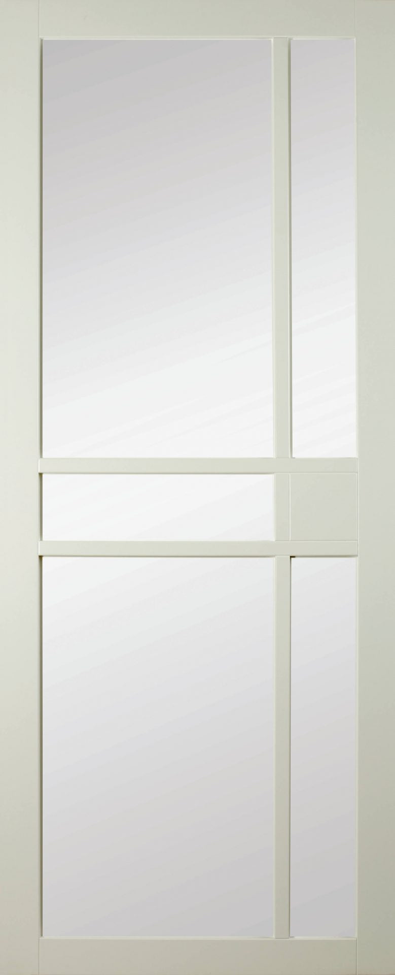 Kensington Crittall Clear Glass Premium Primed White