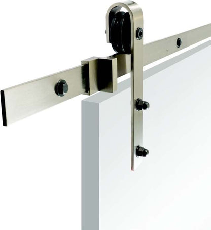 Barn Door Slider Single Door Satin Nickle 1981mm