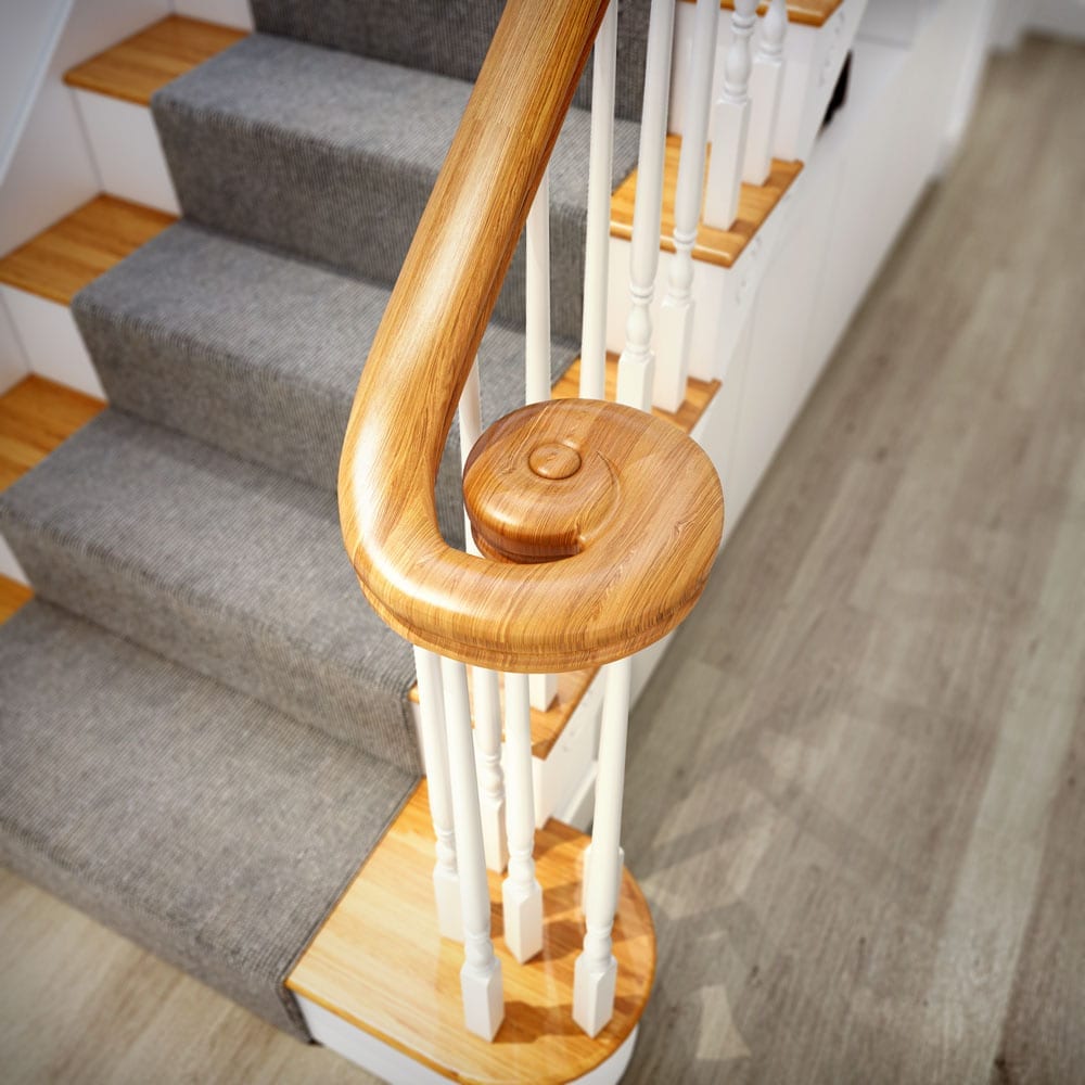 Stair Spindles Boston Pin Top