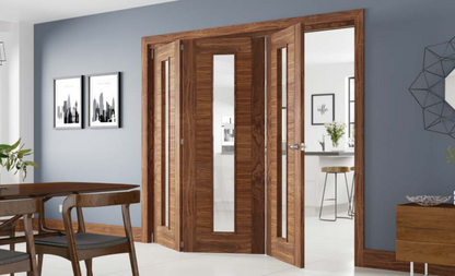 HP16G Walnut Internal Door Unglazed