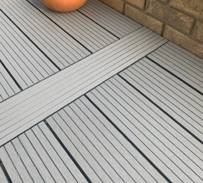 Composite decking Suir Stone Grey