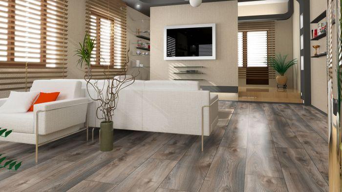 10MM MAMMUT PLUS LP AC5 MACRO OAK GREY EIR LAMINATE FLOORING