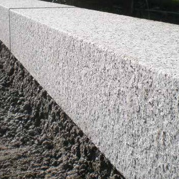 Silver Granite Machine-Cut Kerbing