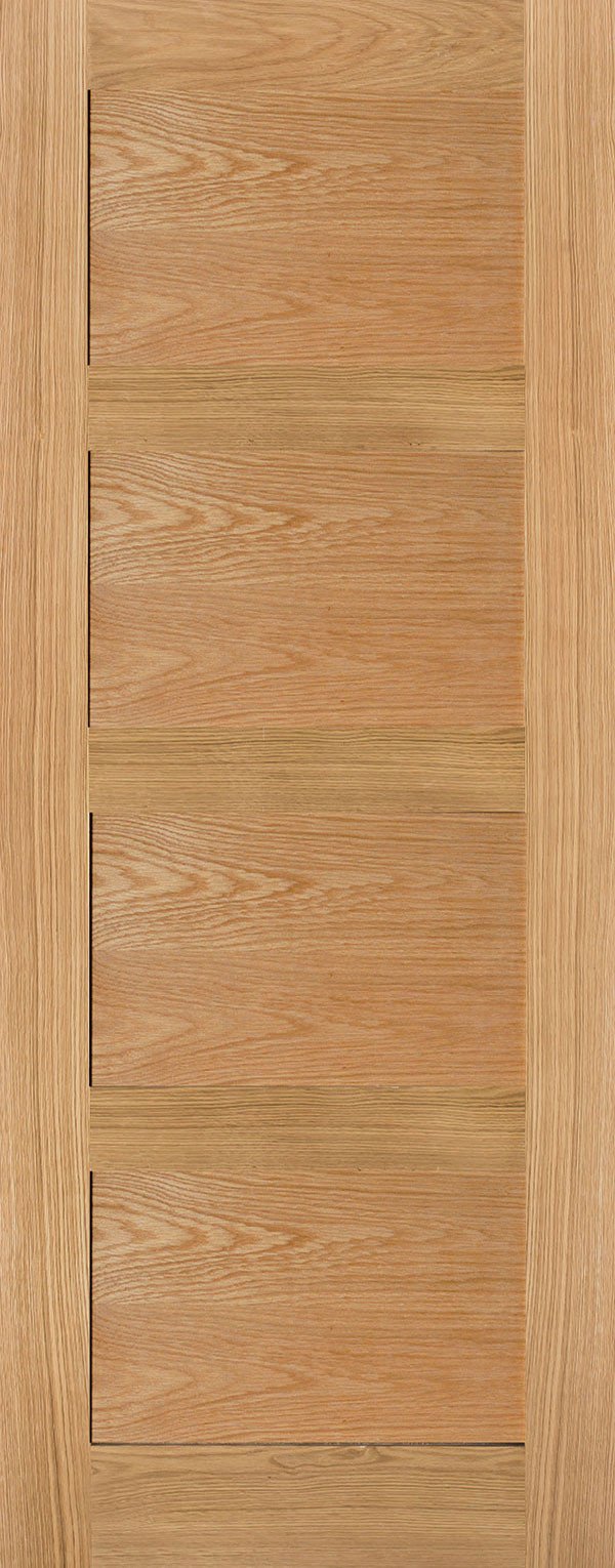 4 Panel Oak Shaker Internal Door