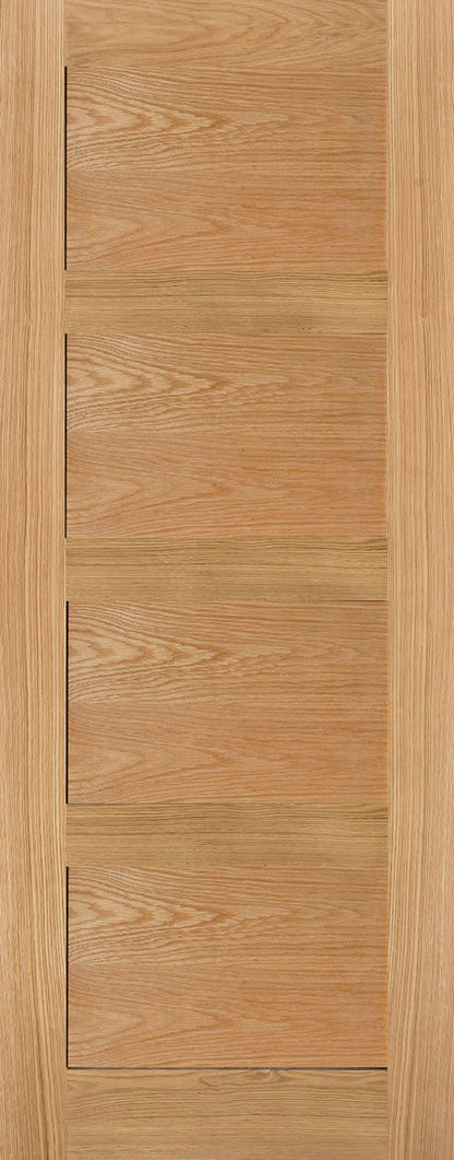 4 Panel Oak Shaker Internal Door