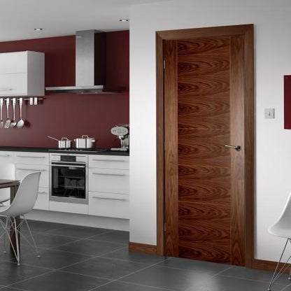 HP12 Walnut Internal Door