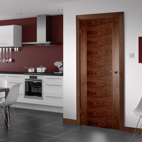 HP12 Walnut Internal Door FD30