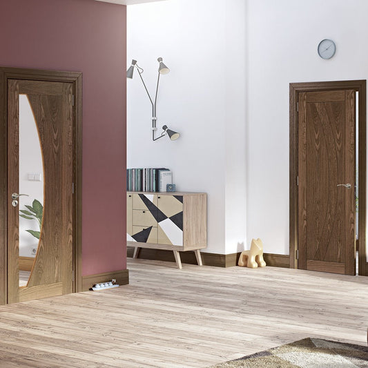 HP35CT Walnut Internal Deanta Door