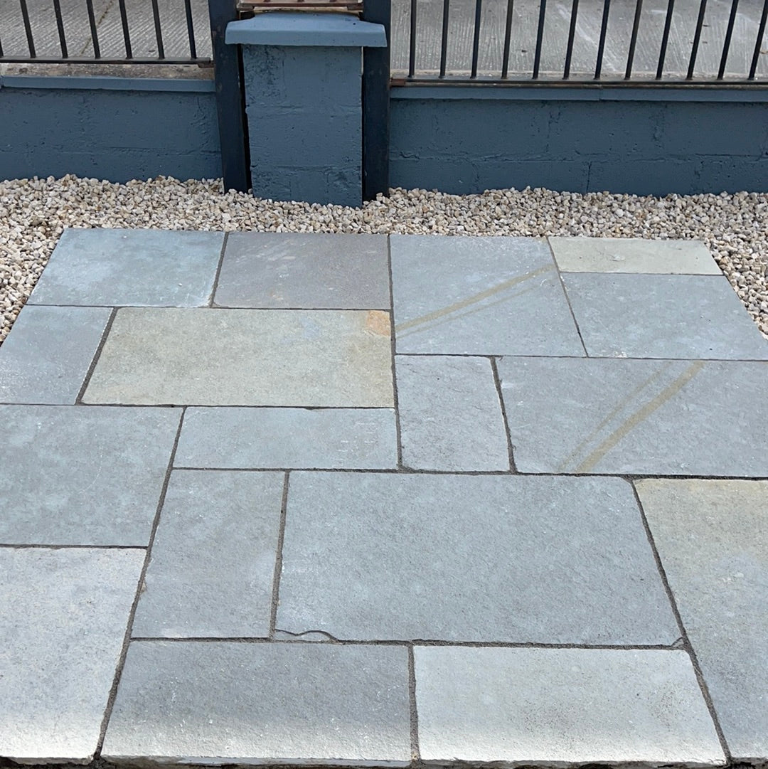 Grey Limestones Hand-Cut Calibrated Natural