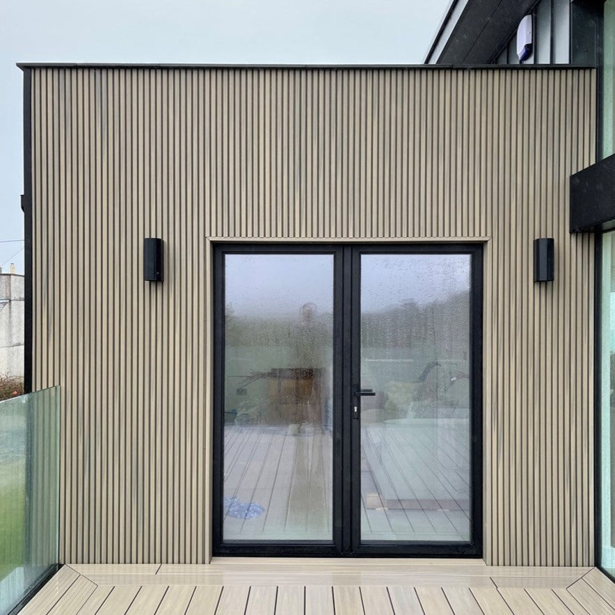 Gap Slatted Composite Cladding Composite Cladding Slatted Antique - BPM SUPPLIES