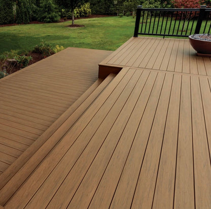 Composite decking Ultra Suir Coffee Brown