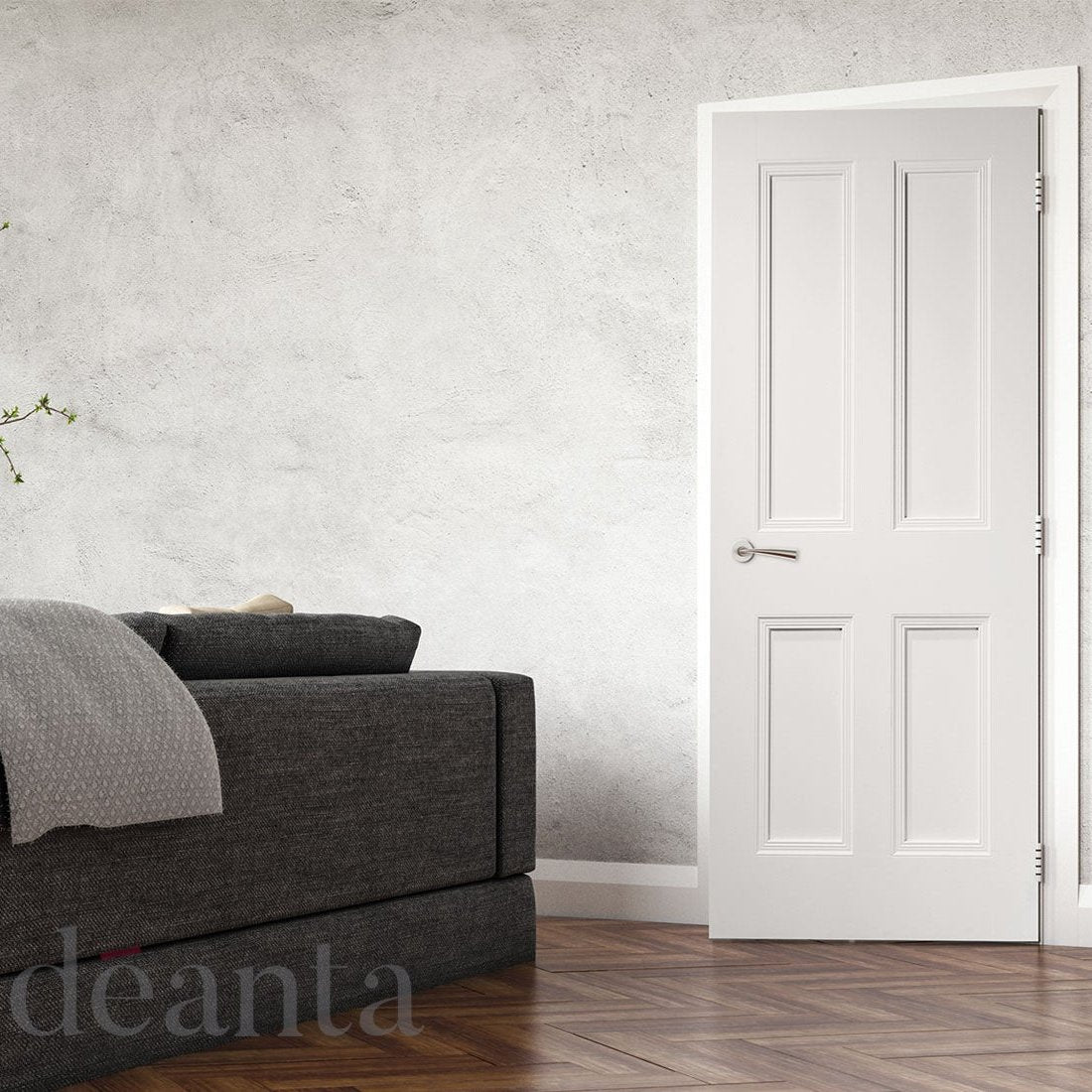 NM1 White Internal Door