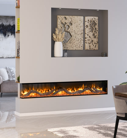 EZEE GLOW 50'' CELESTIAL BUILT-IN ELECTRIC FIRE